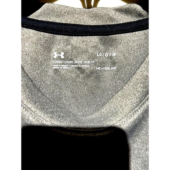 UNDER ARMOUR MEN'S LOOSE FIT HEAT GEAR SHIRT SIZE LARGE - Picture 3 of 5